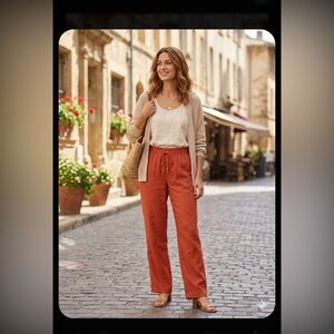 Beau Dawson Red Drawstring Pants